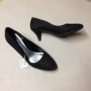 Fioni Glitter Fabric Heels